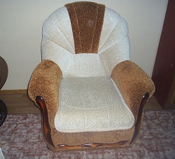 Обивка кресла